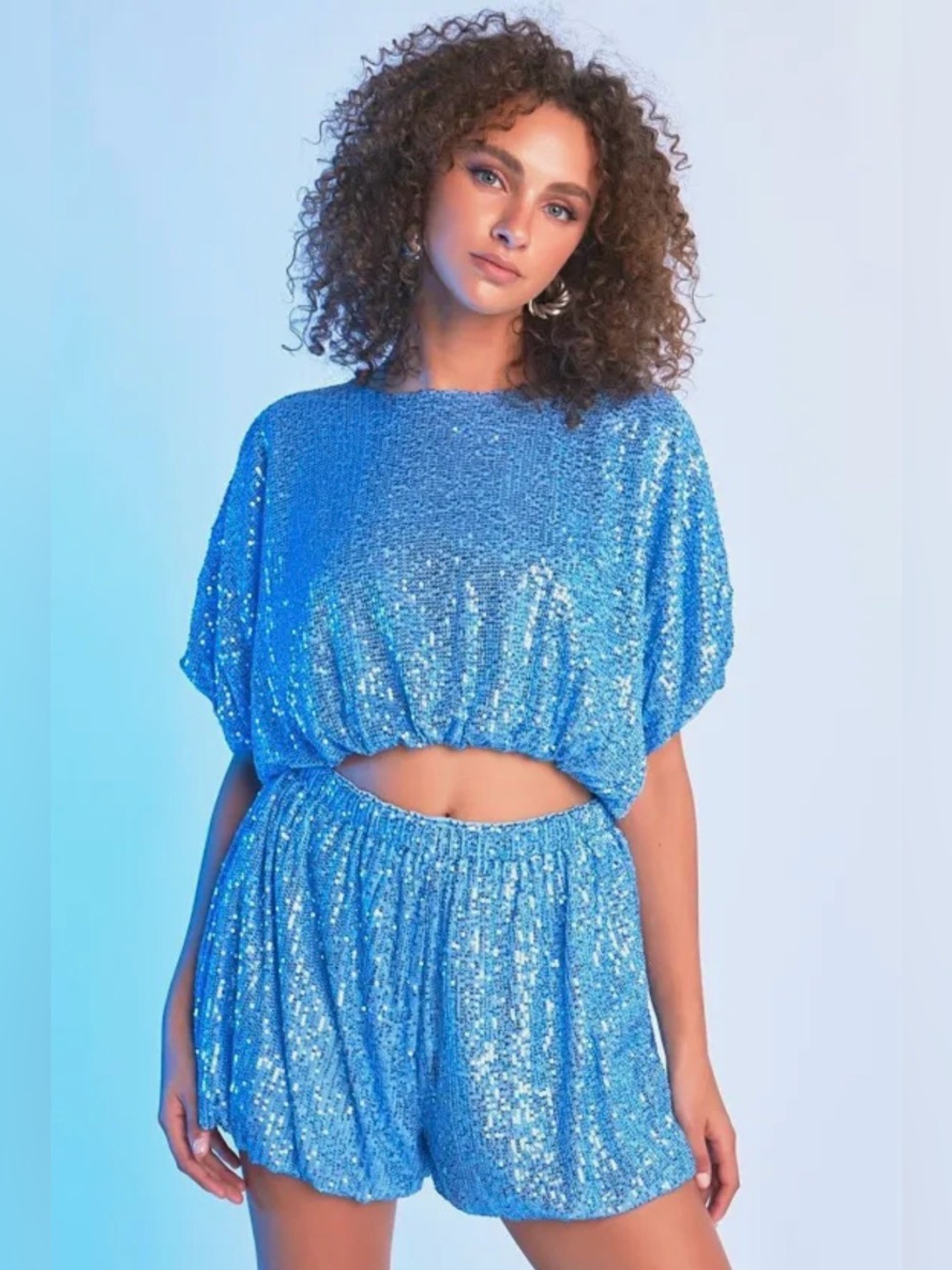 NWT Endless Rose Sequin Top Size L